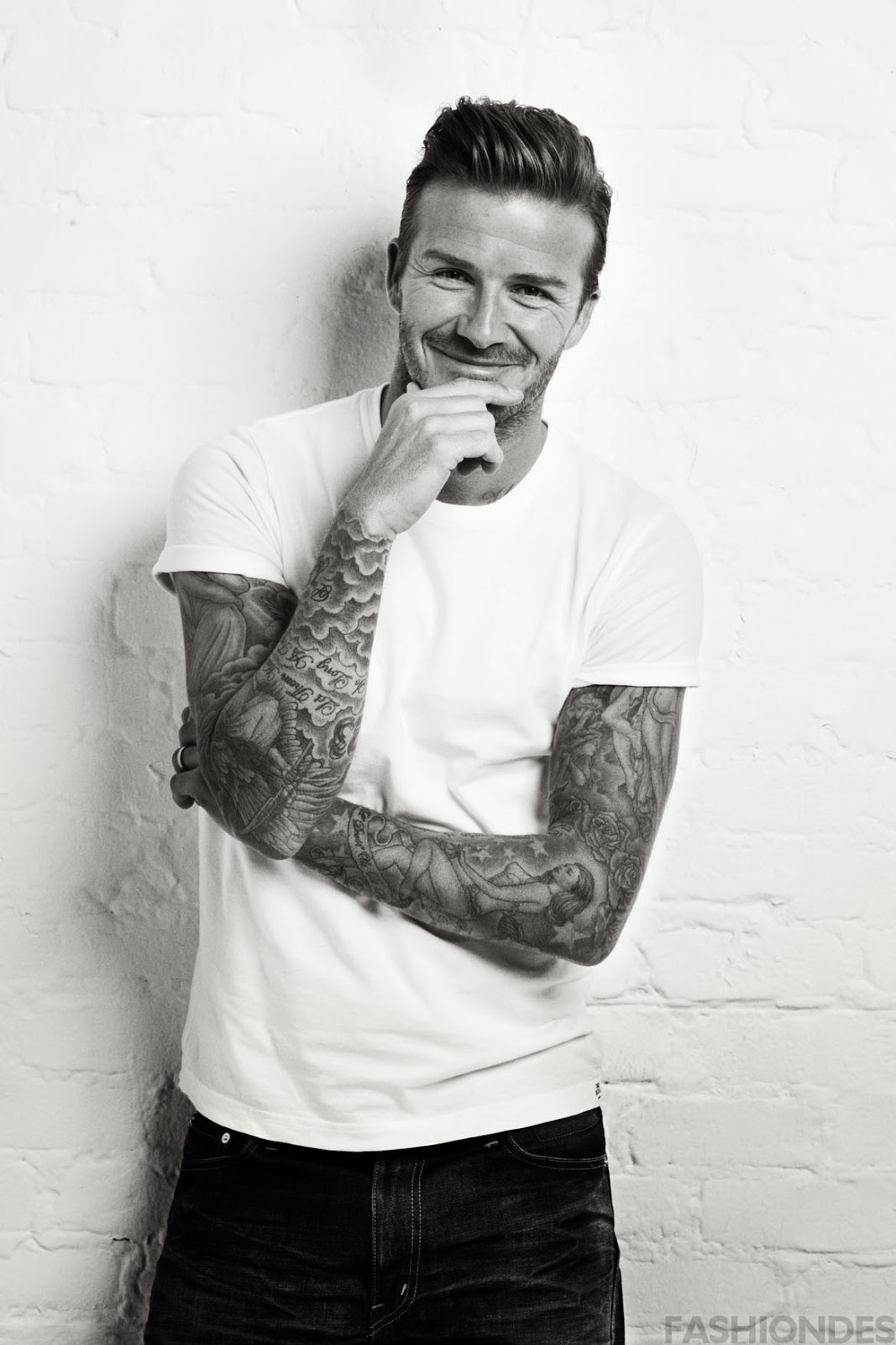 Male Model Street: David Beckham