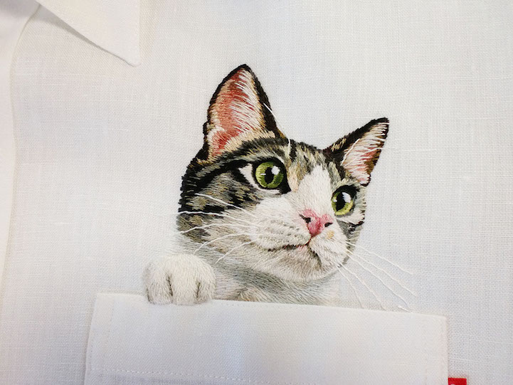 Cute, Creative, Custom Embroidered Pet Shirts