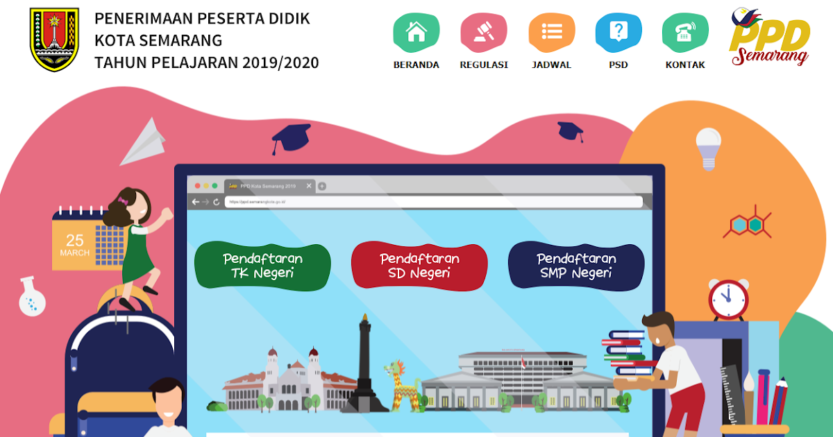 Jadwal dan Syarat Pendaftaran PPD SMP Negeri Kota Semarang 2019/2020