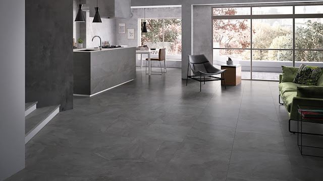 Tiles for floor design Ecostone collction - Fine porcelain stoneware