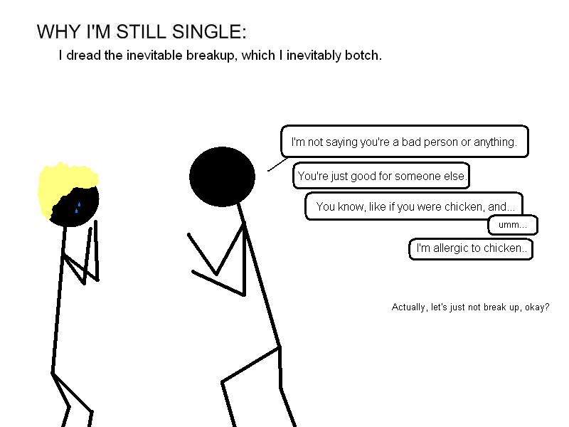 Why I am still single? 