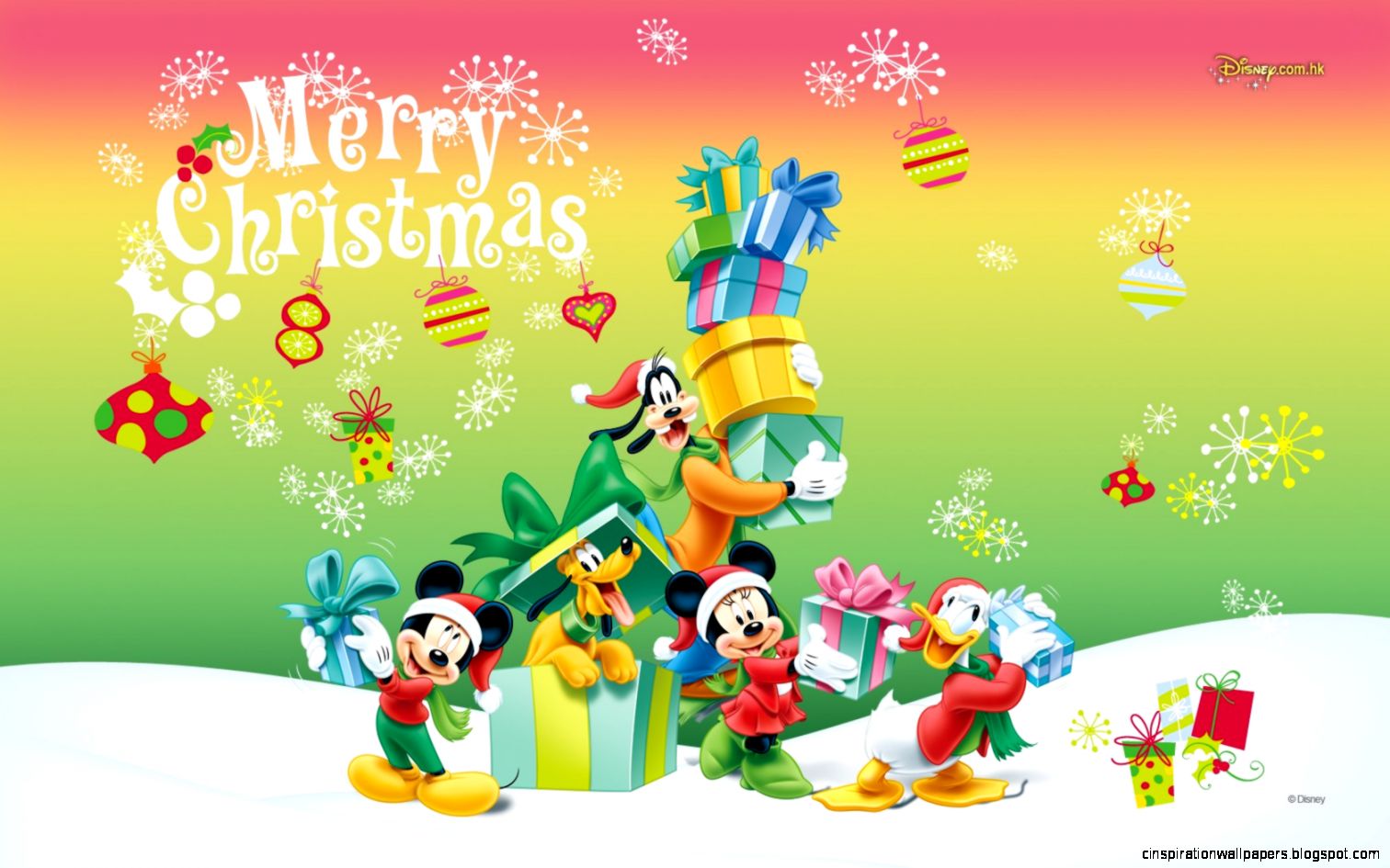 Merry Christmas Disney