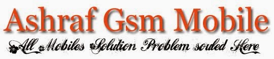 Ashraf Mobiles - GSM Mobiles - Solution - Problem