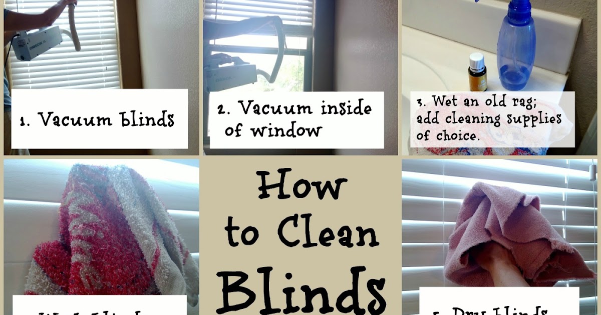 Brandi Raae W is for Windows How to Clean Blinds