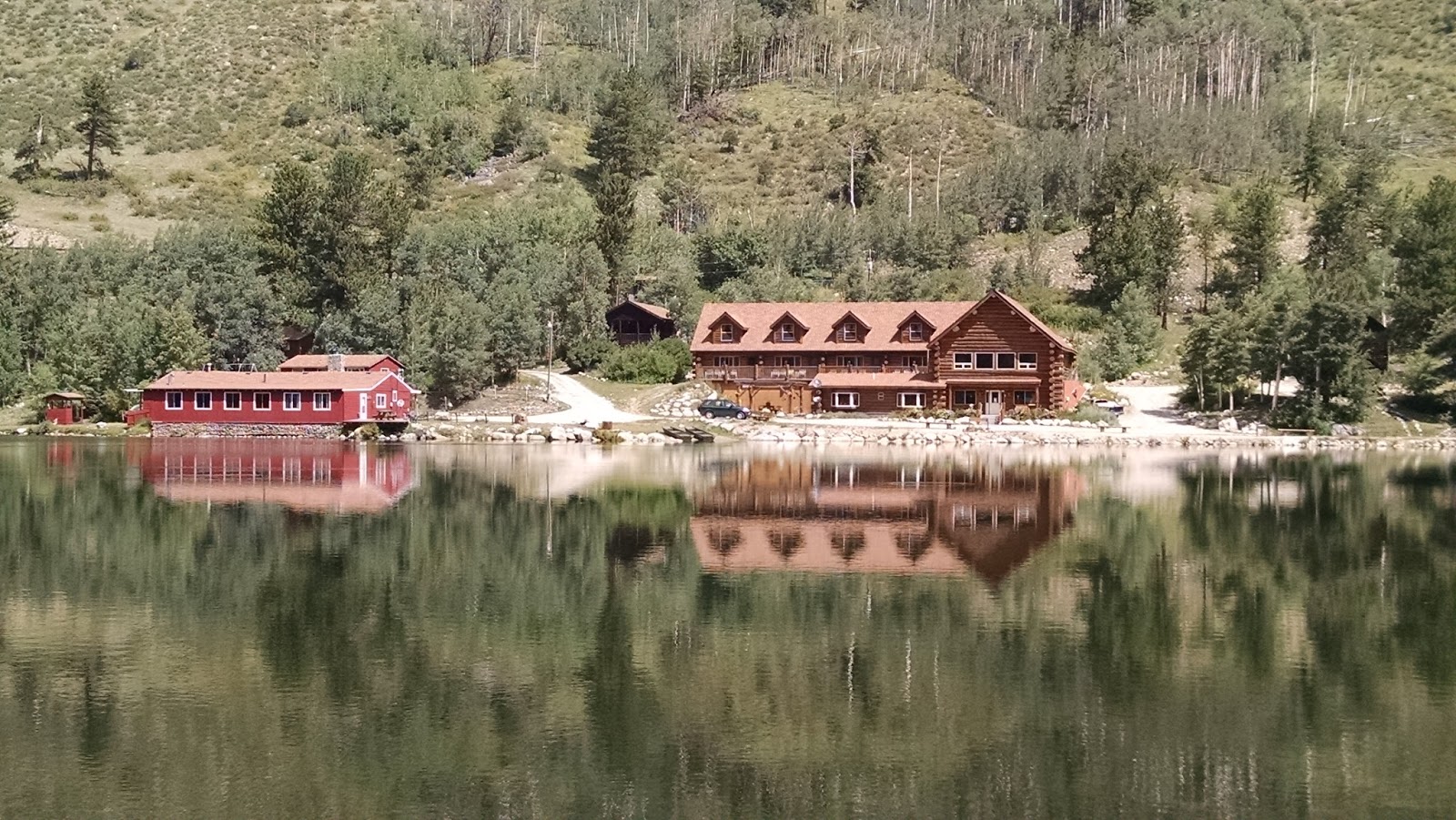 Catherine Holman Folk Art Rainbow Lake Resort Vacation