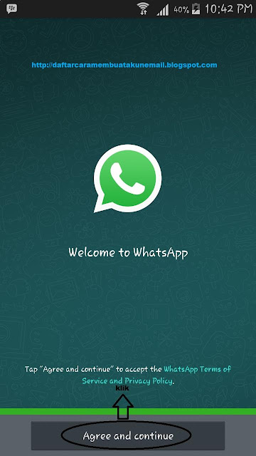 Cara Daftar Whatsapp Terbaru Lewat Android