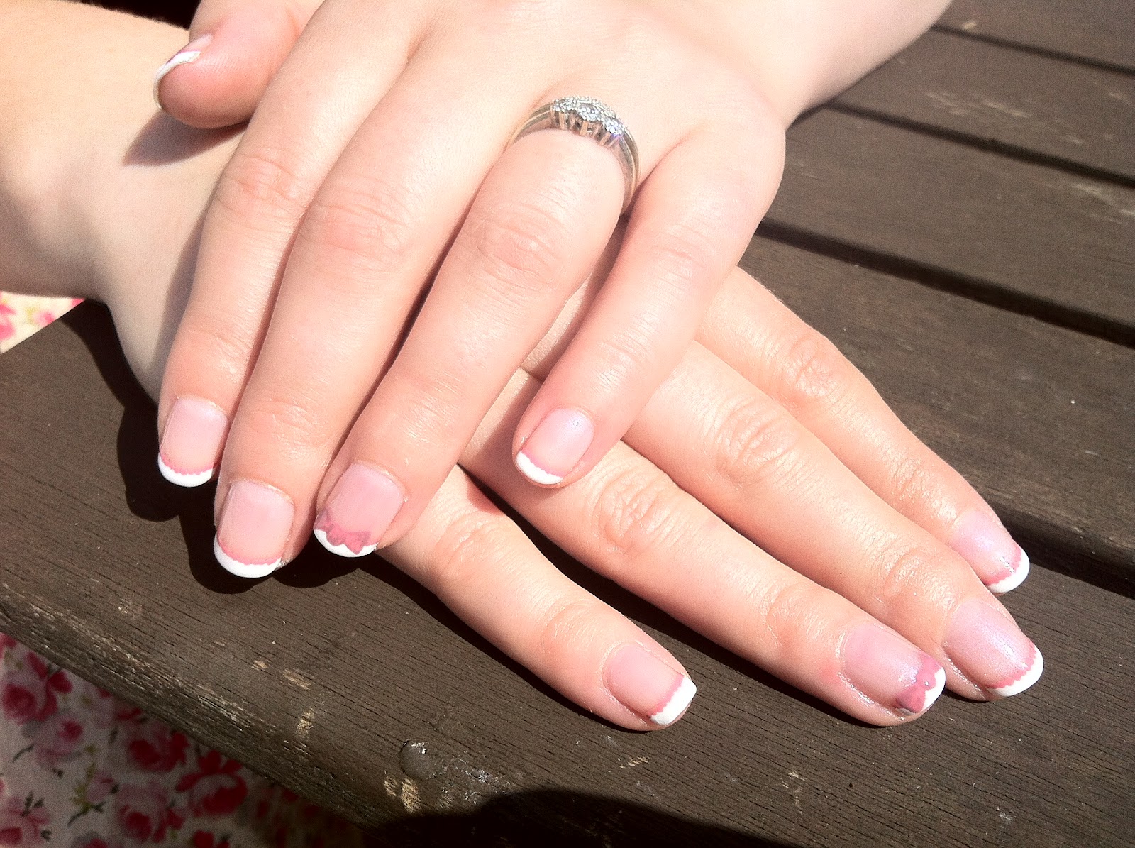 6. CND Shellac Nail Art Tutorial: French Manicure - wide 8