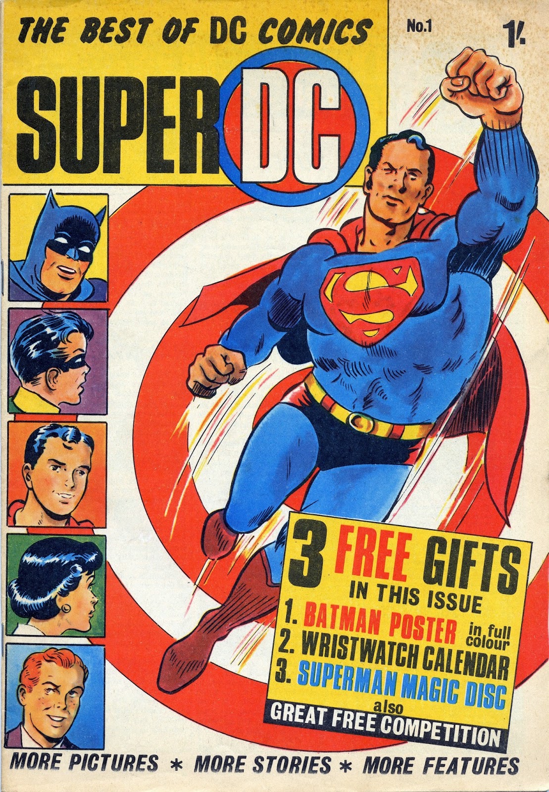 POST FROM THE PAST: CLASSIC U.K. COMICS (& MAGAZINE) COVERS OF THE PAST - TELLING GUIDE FOR