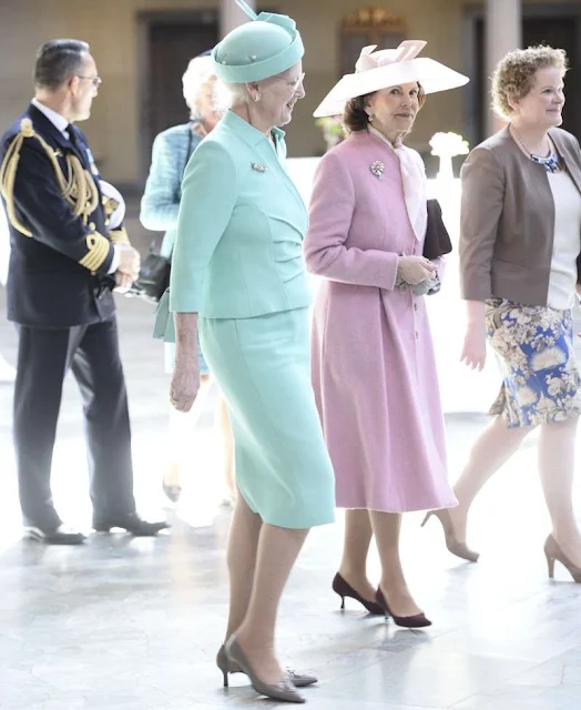 rown Princess Victoria, Princess Estelle, Prince Oscar, Prince Daniel, Princess Sofia, Princess Madeleine of Sweden,Christopher O'Neill, Former Spanish Queen Sofia and King Juan Carlos, Crown Prince Frederik and Crown Princess Mary