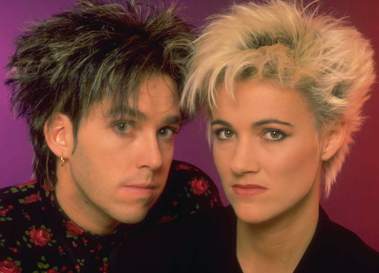 Исполнители 80 зарубежный список. Группа Roxette. Roxette пер Гессле. Roxette Marie Fredriksson. Шведский дуэт роксет.