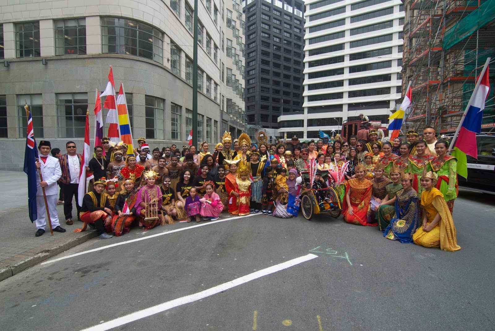 Indonesians in the NZ Parades: Thank you notes - The Amazing Indonesia