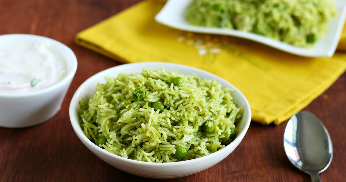 Coriander pulao recipe Coriander Pulav Jeyashri's Kitchen