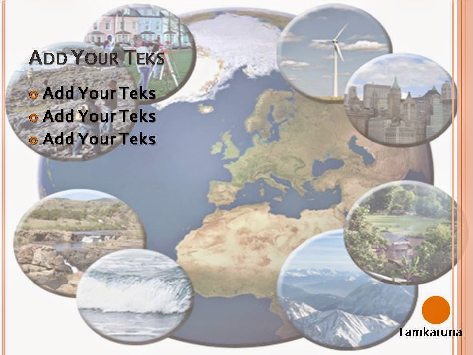 Template Ppt Geografi Contoh Gambar Template - Gambaran