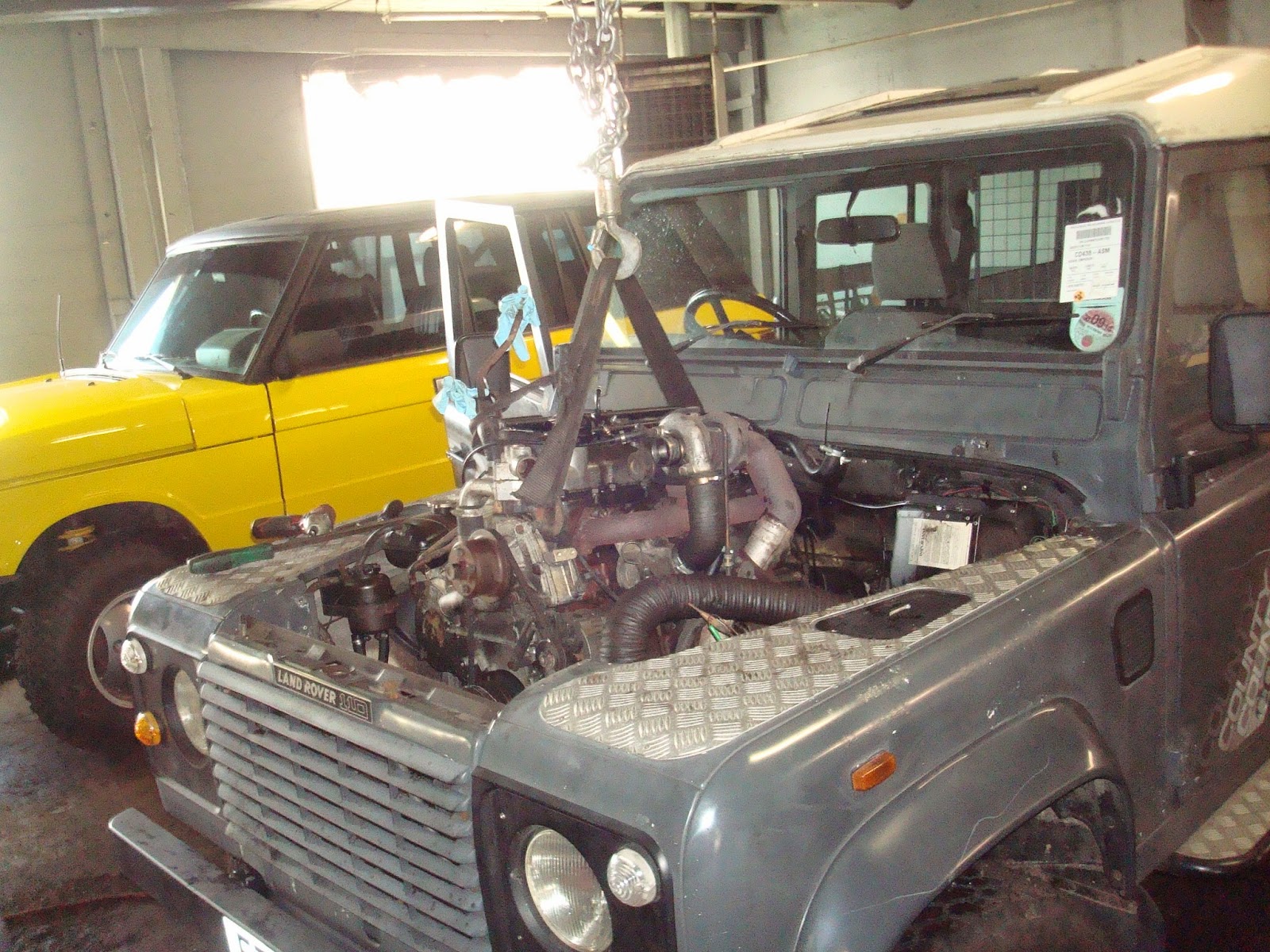 Laughs And Lashings: Land Rover Defender 110 from 2.5 diesel to 300tdi ...
