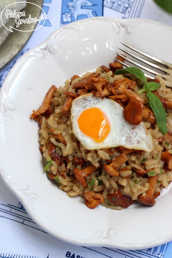 Paleta Smaku Risotto z kurkami