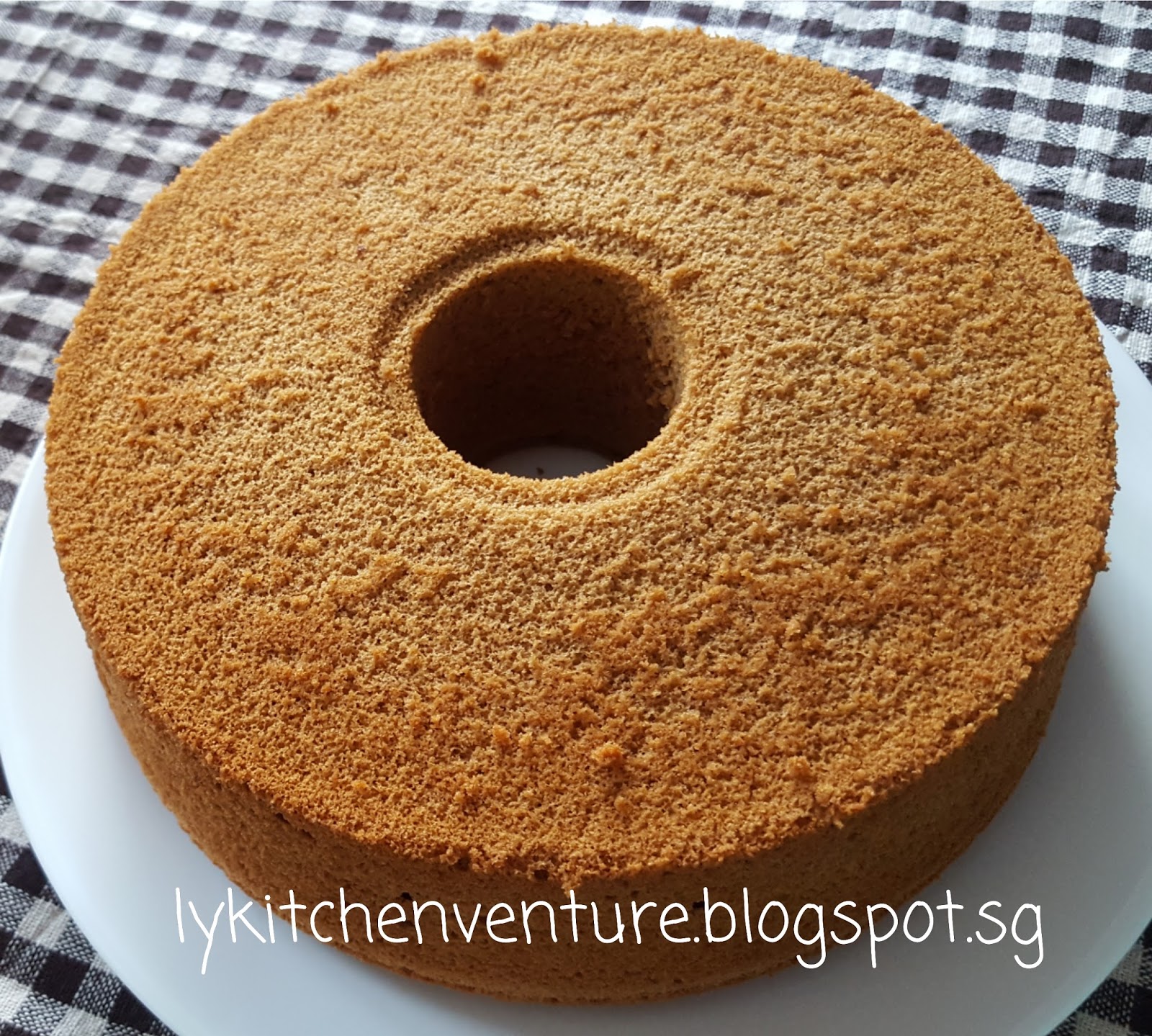 LY's Kitchen Ventures Coffee Chiffon Cake