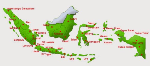 Daftar 34 Nama Provinsi Di Indonesia Dan Ibukota Lengkap Dari Sabang Sampai Merauke Pengertian