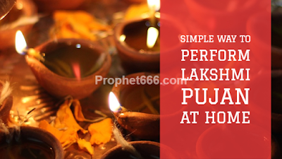 Simple Way to Perform Lakshmi Pujan at Home for Laypersons