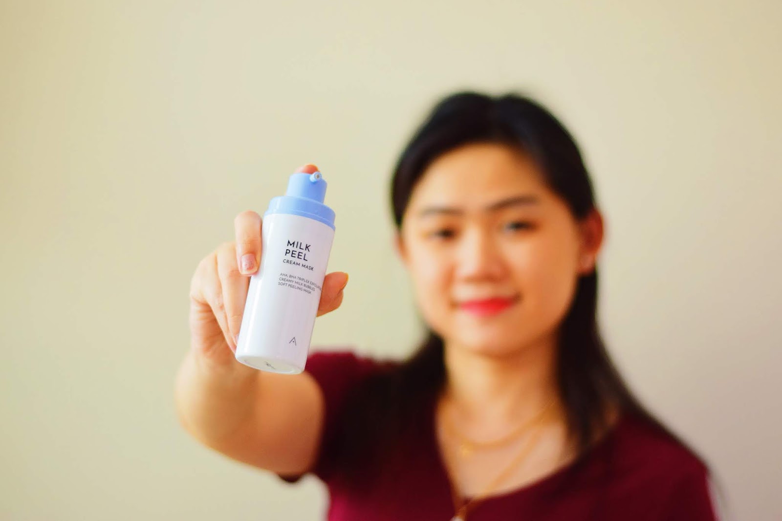 Product Review Althea Milk Peel Cream Mask Review Pearlywerkz