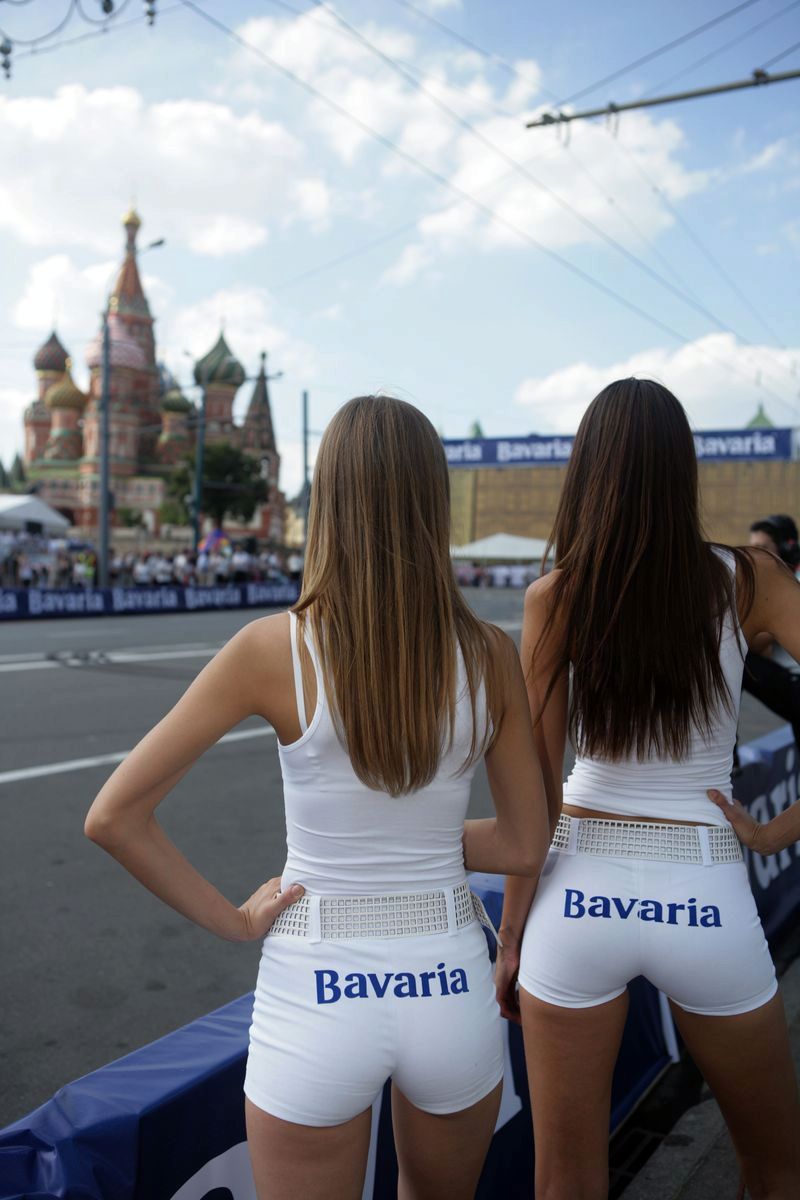 Grid Girls Bavaria Moscow City Racing Event ~ Autooonline Magazine