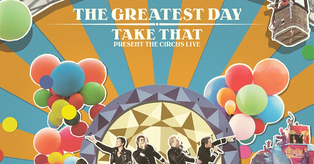 Encarte Take That The Greatest Day Take That Present The Circus