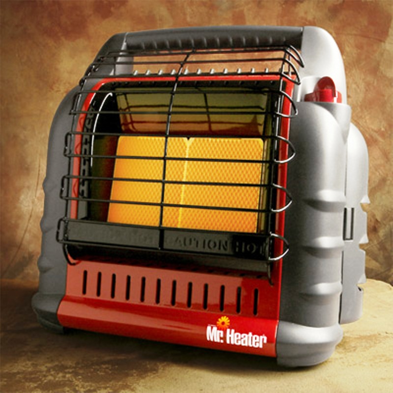 Outdoor Kitchen Grill Charms, Big Buddy Heater And Built in Summer Kitchen