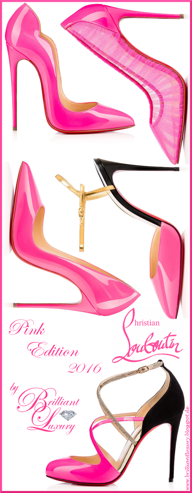 Brilliant Luxury: ♦Christian Louboutin SS 2016 ~ Pink Edition