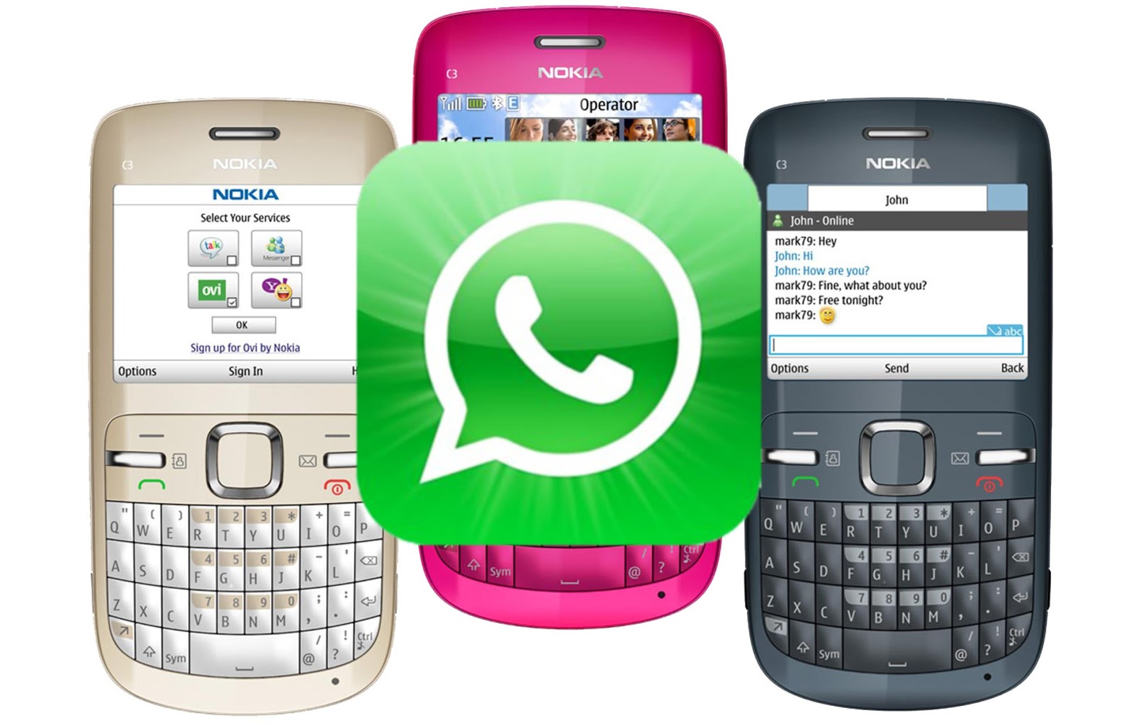 Nokia Asha 200 Whatsapp