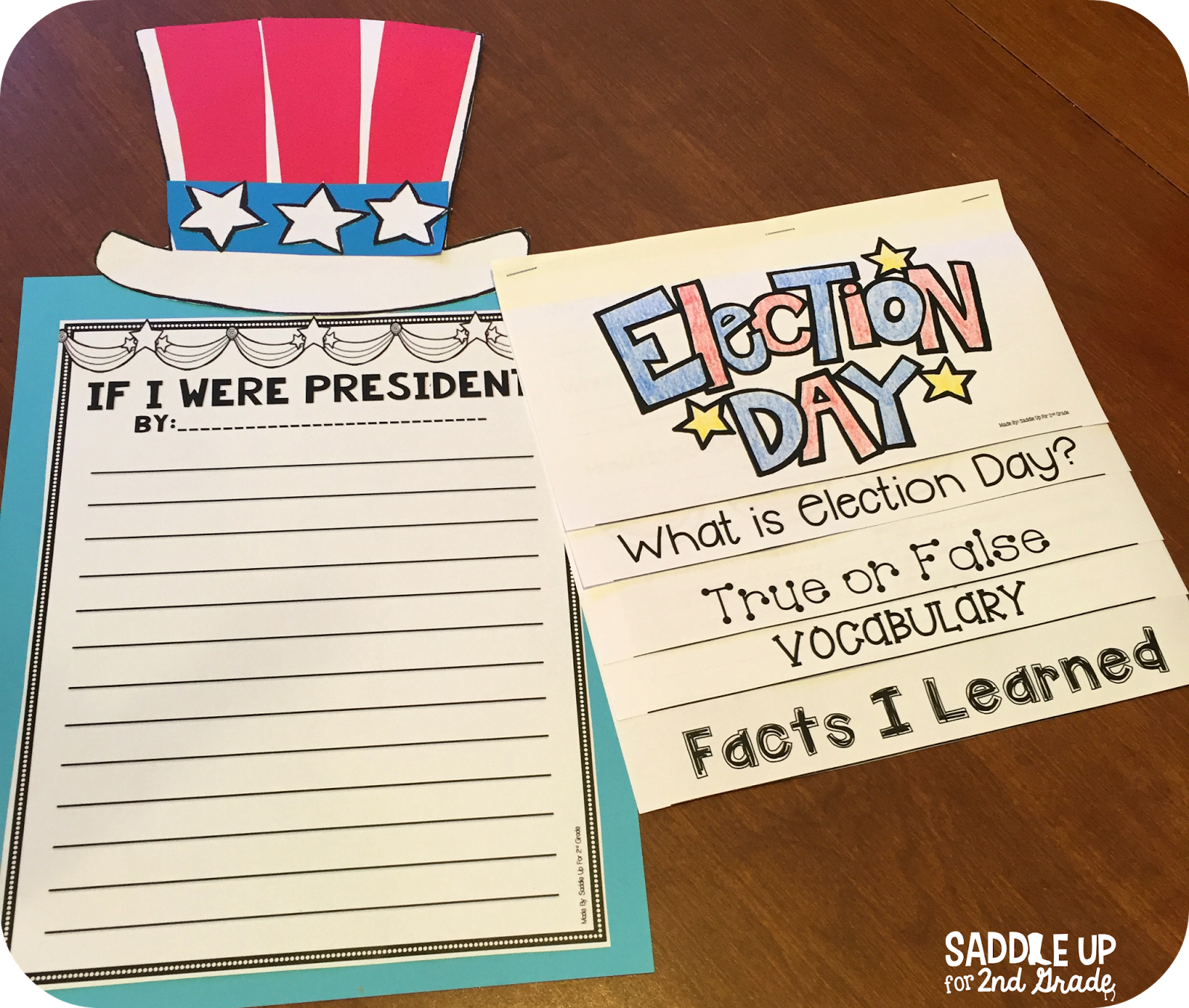 Election Day is the perfect time to teach your class all about voting. This mini unit features everything you need to hold a mock election in your classroom. It also features comprehension activities, vocabulary practice, writing prompts and so much more. 