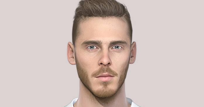 pes-modif: PES 2018 De Gea Face By The White Demon