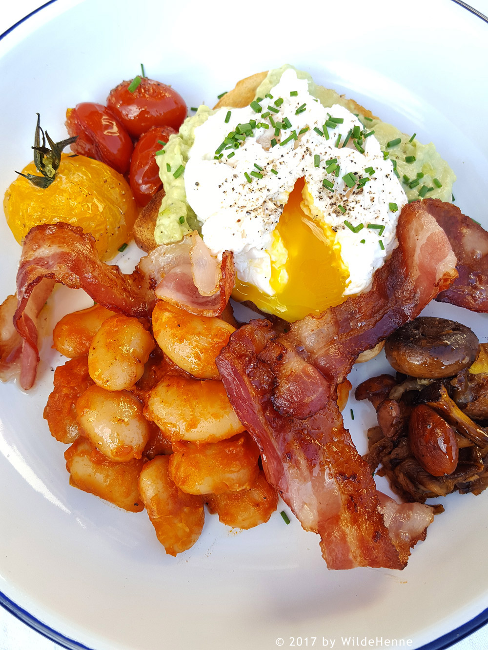 Wildes Poulet Breakfast by Burnt Toast Café oder die besten Baked