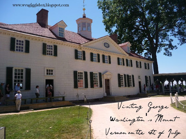 Mount Vernon, George Washington's Mount Vernon, George Washington, 4th of July celebration,