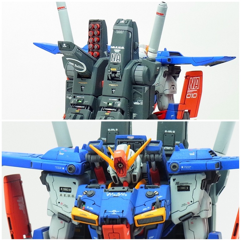 Custom Build HGUC 1/144 "Amplified" ZZ Gundam