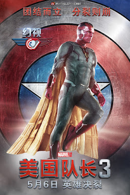 Captain America Civil War International Poster Paul Bettany