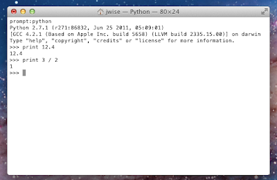 Getting Started with Python: Lesson 4 - Floats and Lists