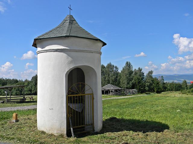 kapliczka św. Barbary figura, barok, Nowa Wieś, zabytek