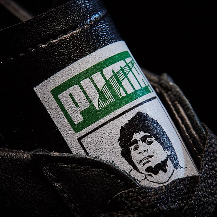 que botines usaba maradona