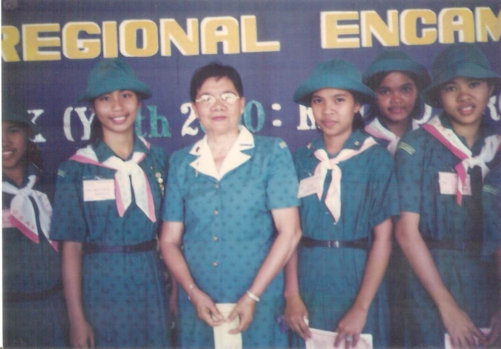 Then and Now Girl Scouts in Davao