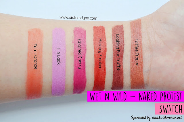 Wet n Wild Naked Protest Swatch