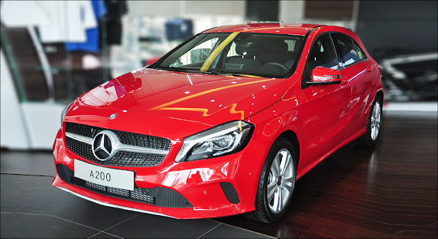 Thiết kế đầu xe Mercedes A200 2019 Đầu xe Mercedes A200 2019 thiết kế thể thao mạnh mẽ