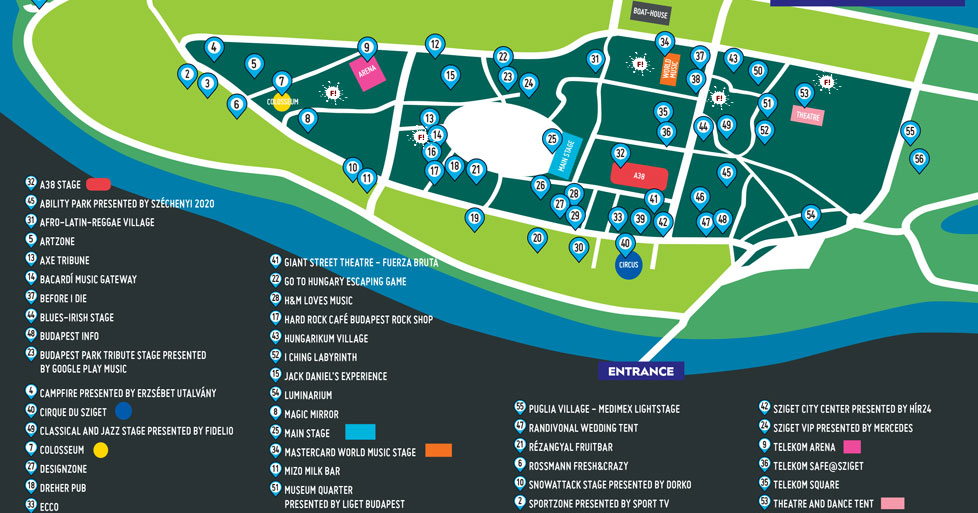 Sziget Festival 2015: Horarios y Mapas Para Dejarse Llevar | Festivaleros!