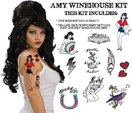 Amy Winehouse Tattoo | Cool Eyecatching tatoos