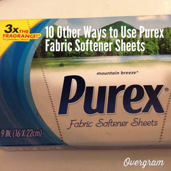Cummins Life Purex Fabric Softener Dryer Sheets Review & Giveaway