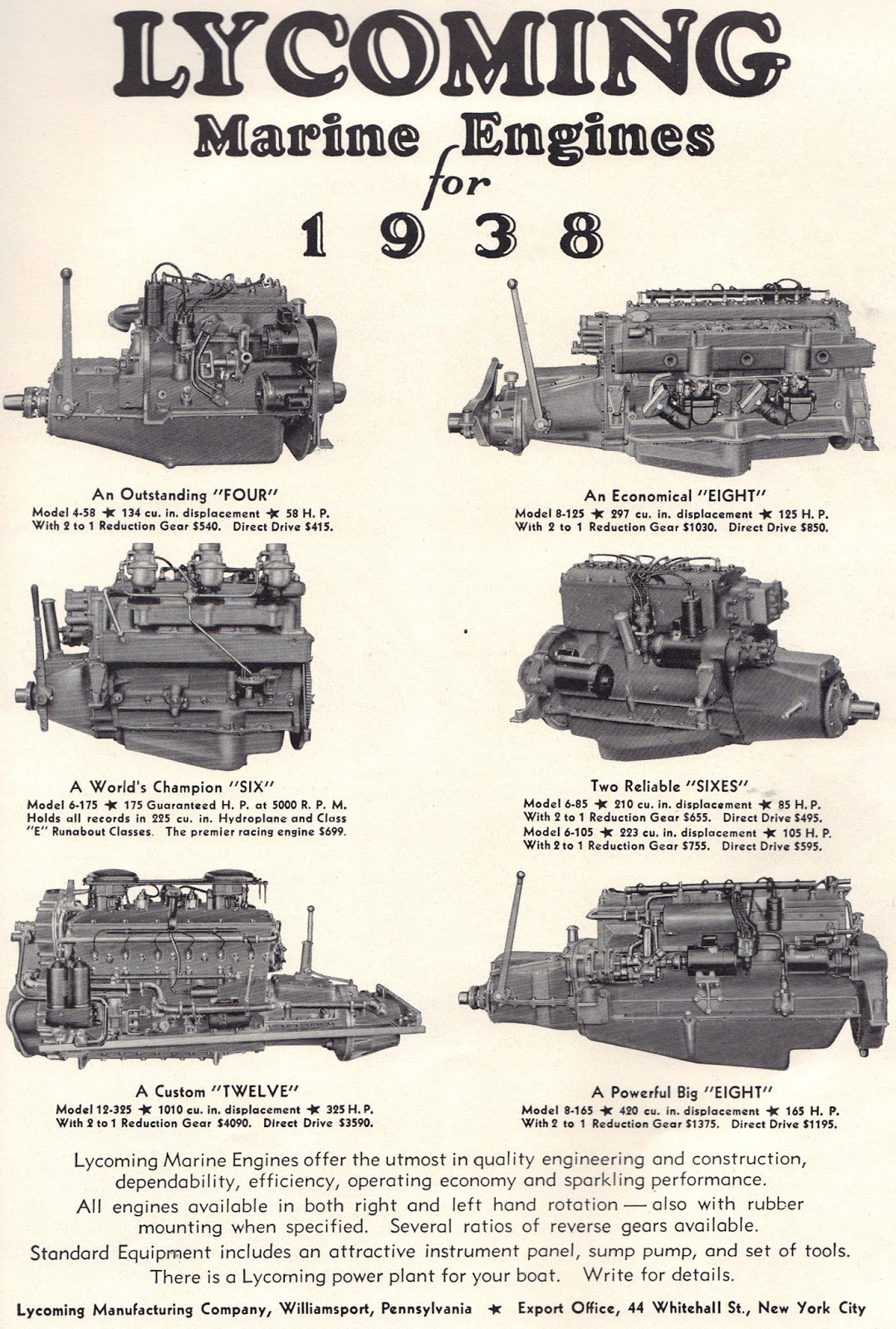 Progress is fine, but it's gone on for too long.: Lycoming Marine Engines