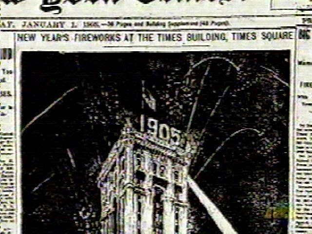 periódico Times Square 1905
