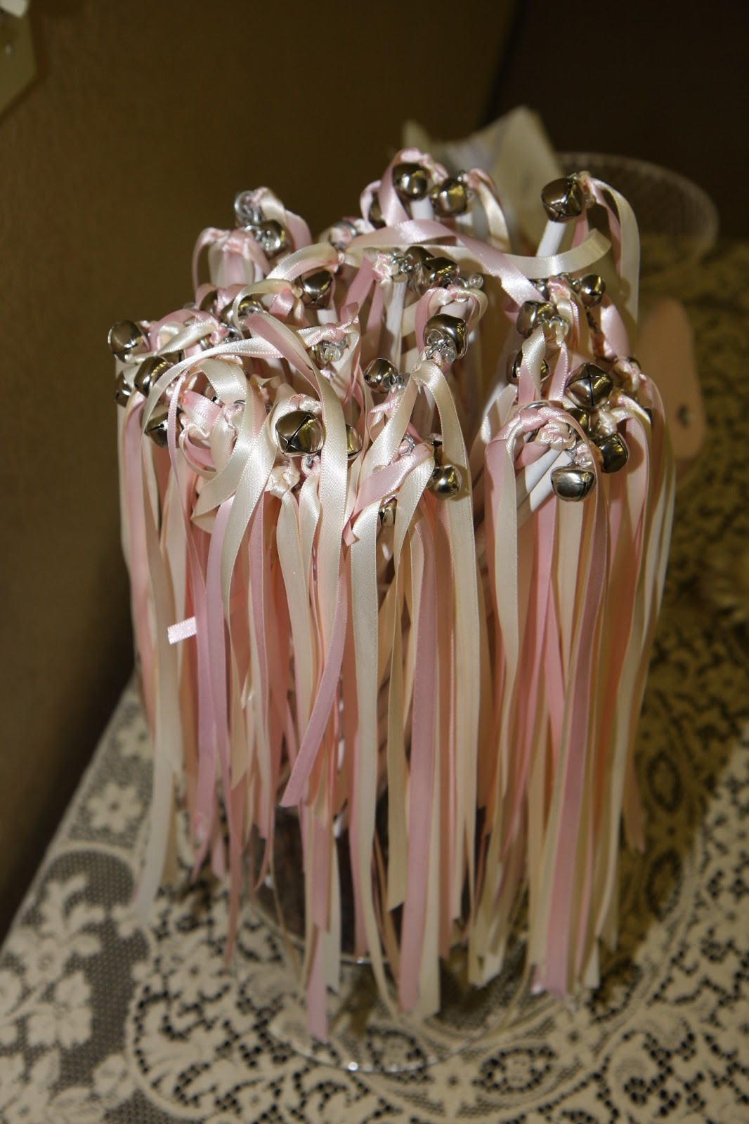Lyndi's Projects Ribboned Wedding Wands