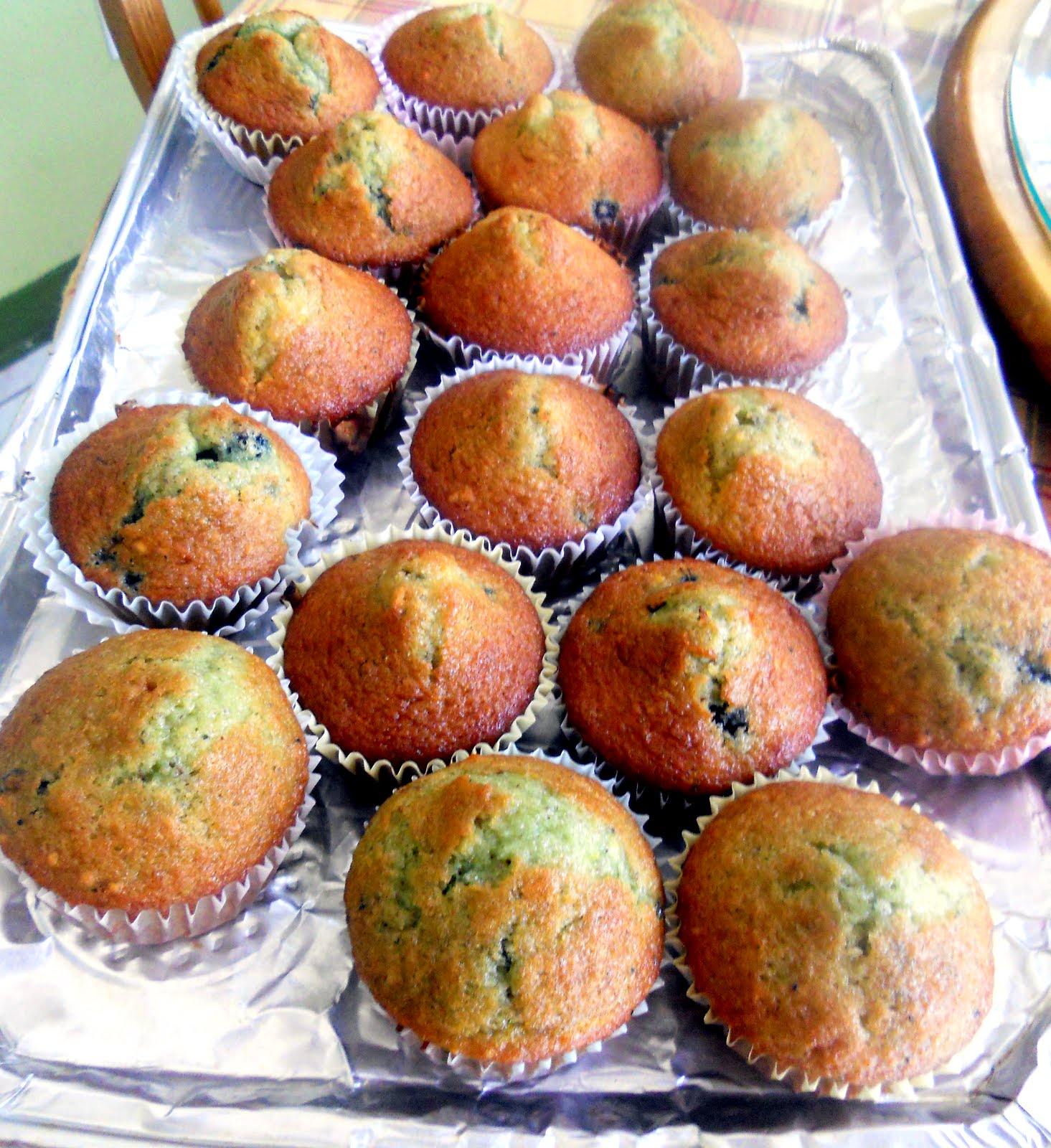 Culinary Treats Orange Blueberry Muffins