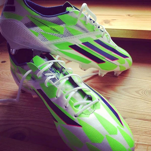 adidas f50 green and white