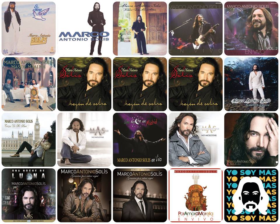 Discografía Marco Antonio Solís (19962018) PUNTOS DE VENTA, LIBROS