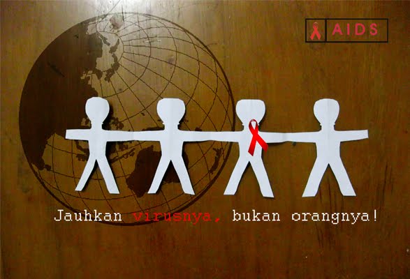 Design Iklan HIV/ADS | H.R.F
